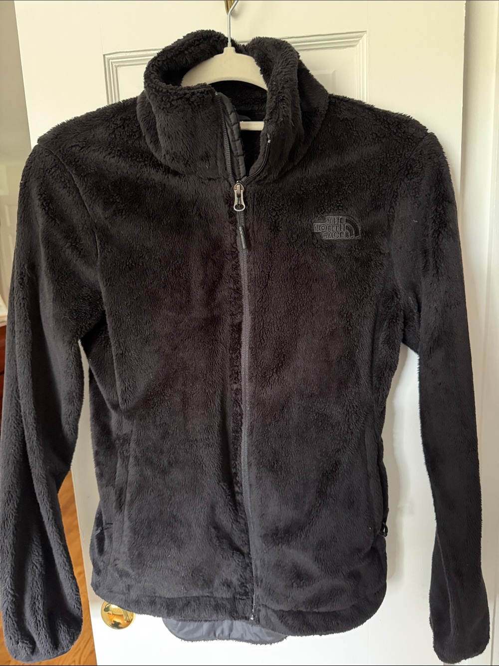 The North Face Women's Black Teddy Fleece Full-Zip Jacket